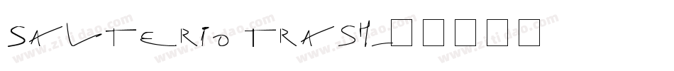 Salterio Trash字体转换